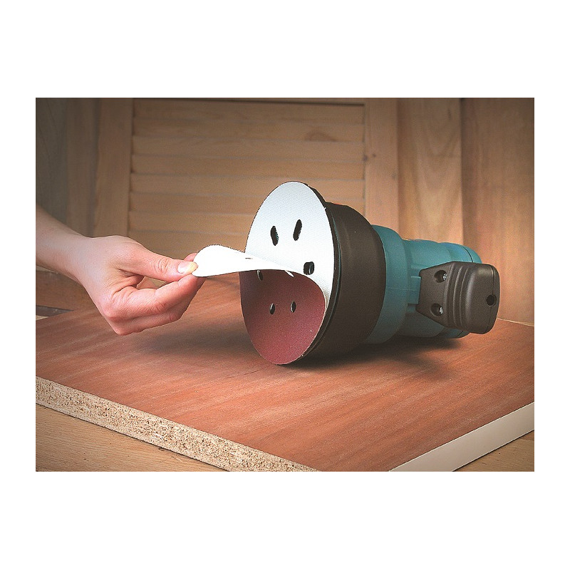 RTE146L Szlifierka mimośrodowa 350W, oscylacja 4mm, dysk 150mm, RPM 4000&ndash;8000 VIRUTEX