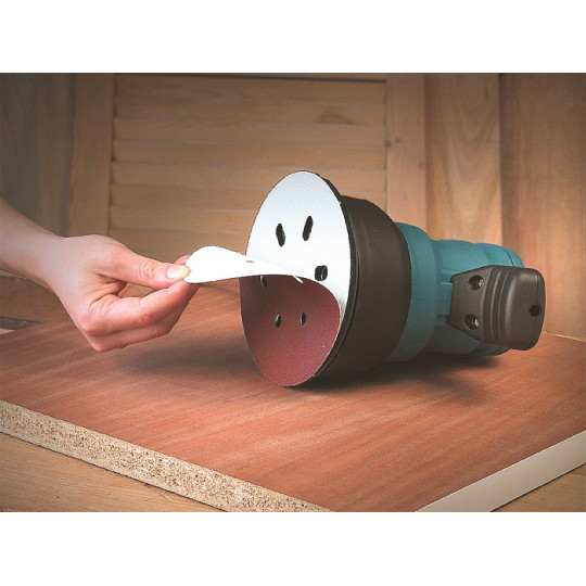 RTE146L Szlifierka mimośrodowa 350W, oscylacja 4mm, dysk 150mm, RPM 4000&ndash;8000 VIRUTEX