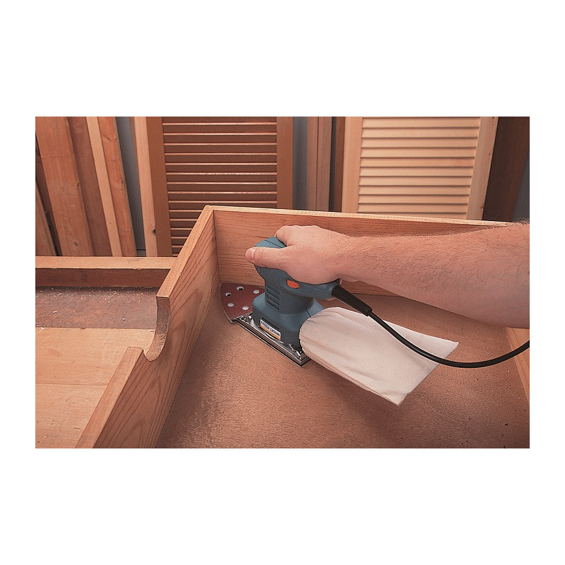 LR84H Mini-szlifierka oscylacyjna 180W 12500RPM, rozm. podkładki 80x130mm VIRUTEX