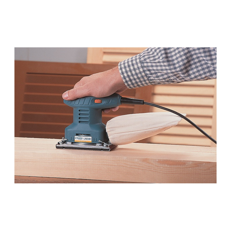 LR84H Mini-szlifierka oscylacyjna 180W 12500RPM, rozm. podkładki 80x130mm VIRUTEX