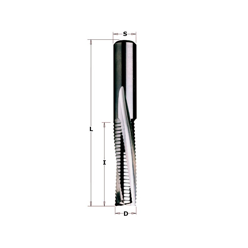 Frez spiralny zgrubny &ndash; negatyw