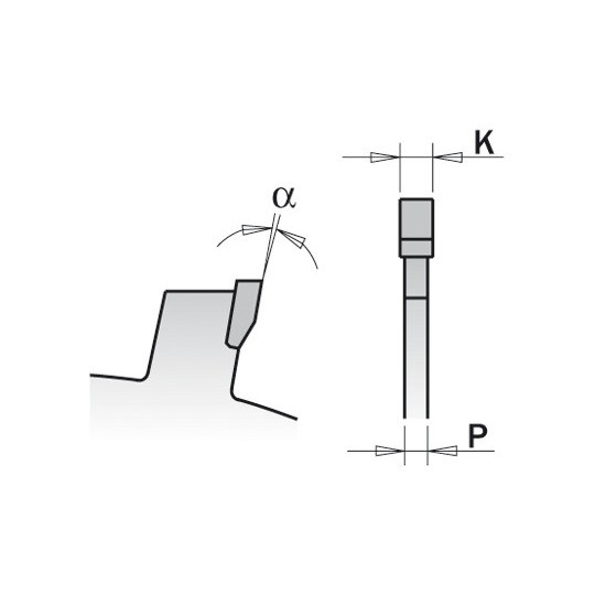 240.040.07M Piła tarcza rowkująca CMT