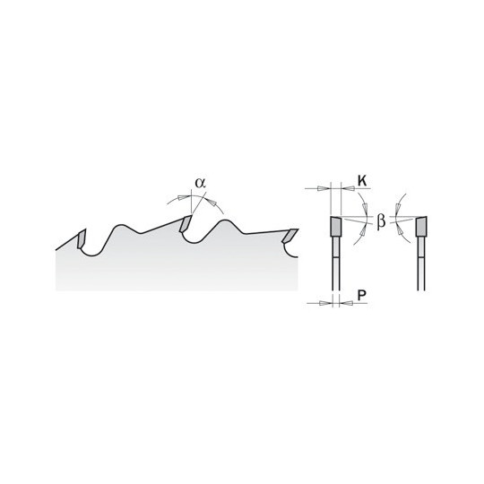 290.235.24M Piła tarcza do cięcia wzdłużnego do elektronarzędzi CMT