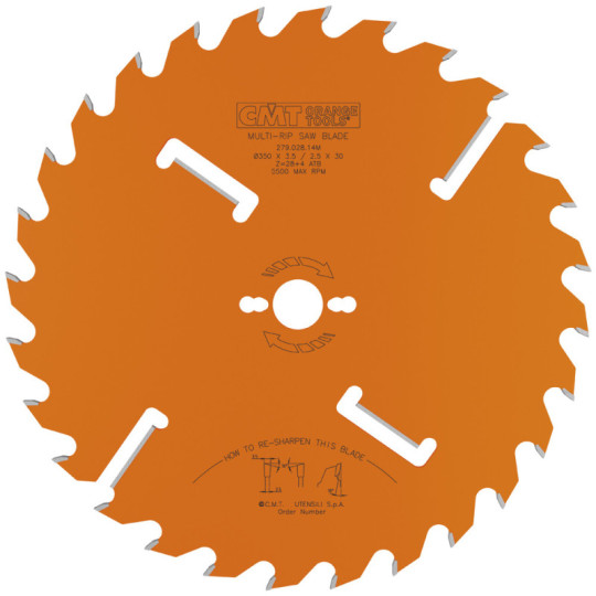 279.028.14M Piła tarcza do wielopił CMT