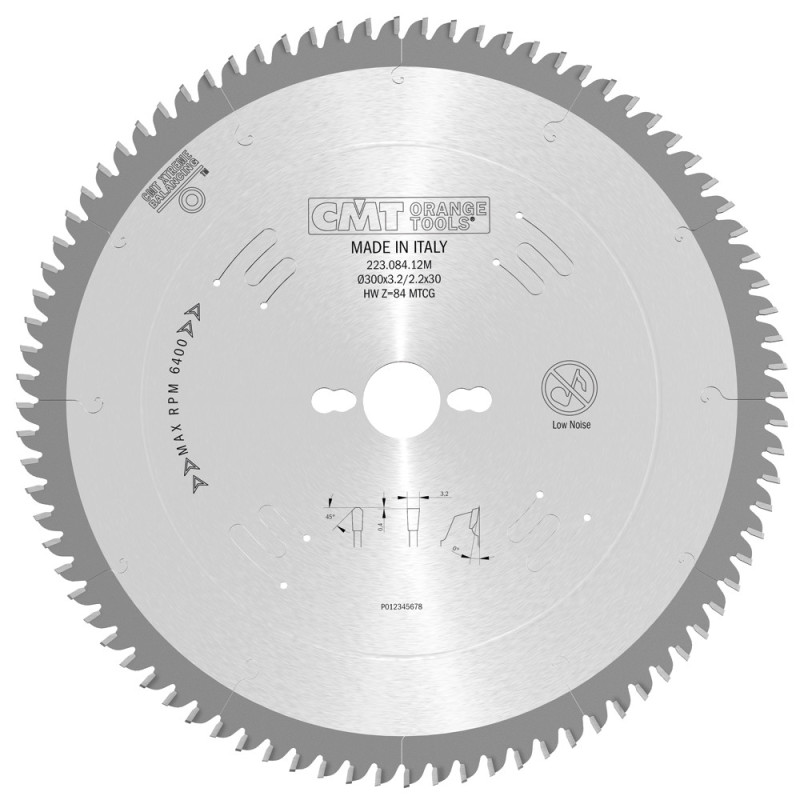 223.084.12M Piła tarcza do corianu, wilsonart, gibralter, varicor CMT