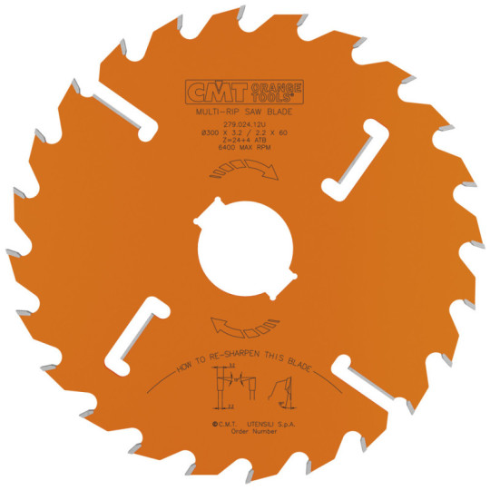 279.024.12U Piła tarcza do wielopił CMT