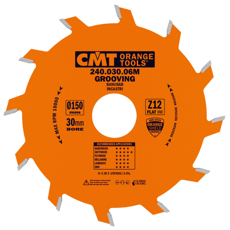 240.030.06M Piła tarcza rowkująca CMT