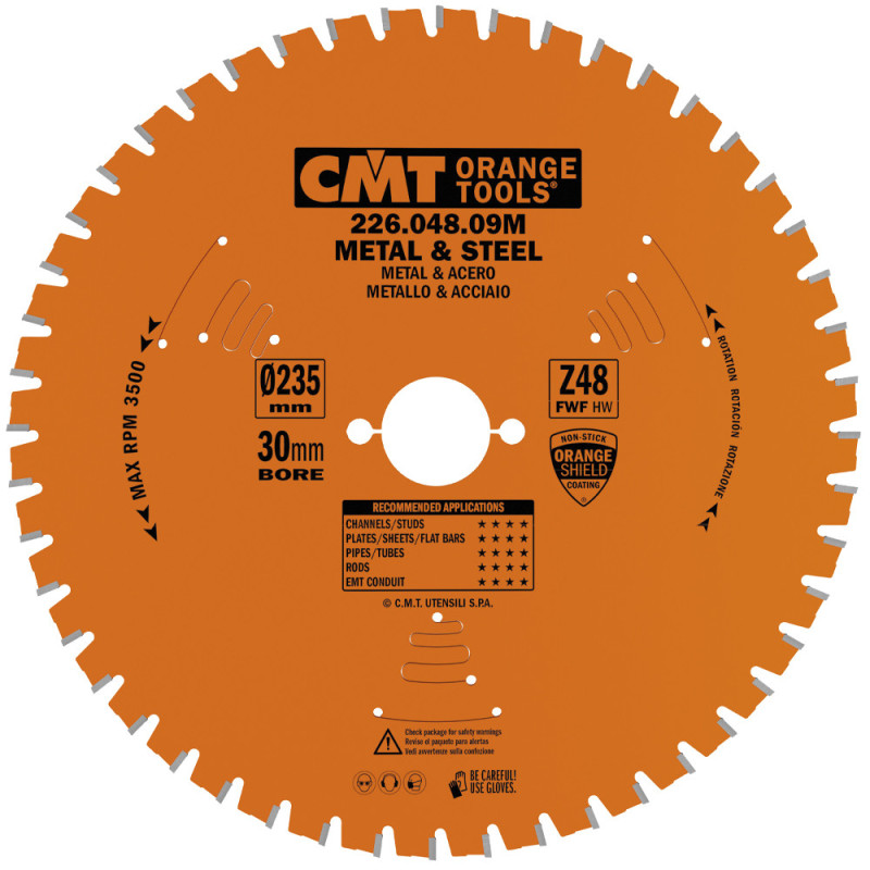 226.048.09M Piła tarcza do cięcia stali &bdquo;na sucho&rdquo; CMT