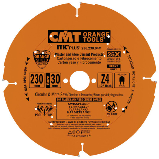 236.230.04M Piła tarcza diamentowa do materiał&oacute;w ultratwardych CMT
