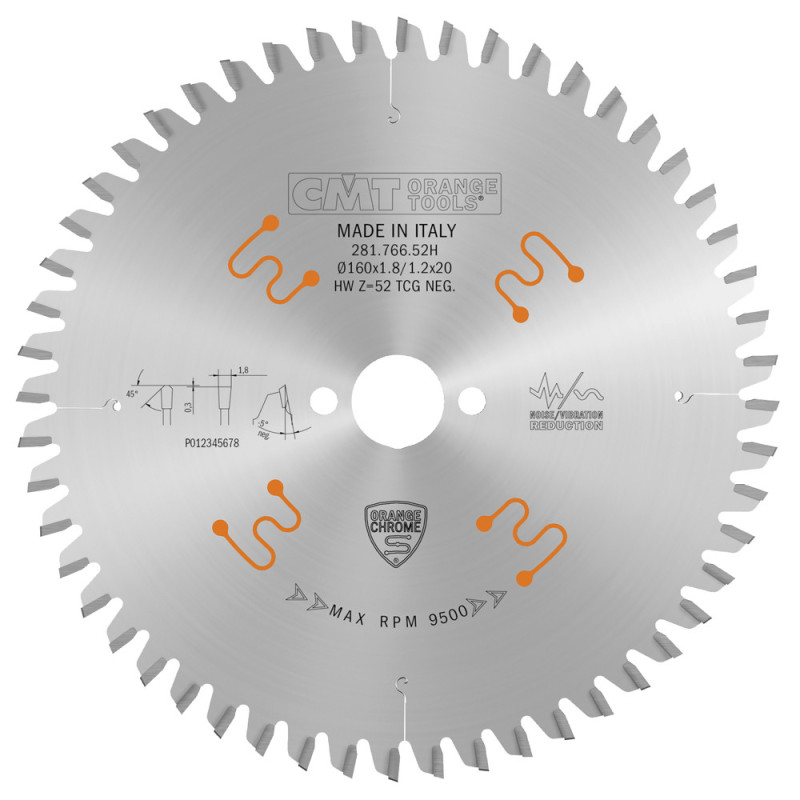 281.766.52H Piła HM D165 K1,8/1,2 F20 Z52 TCG NEG CMT