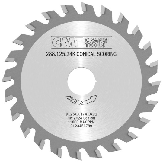 288.125.24K Podcinak piła trapezowa CMT