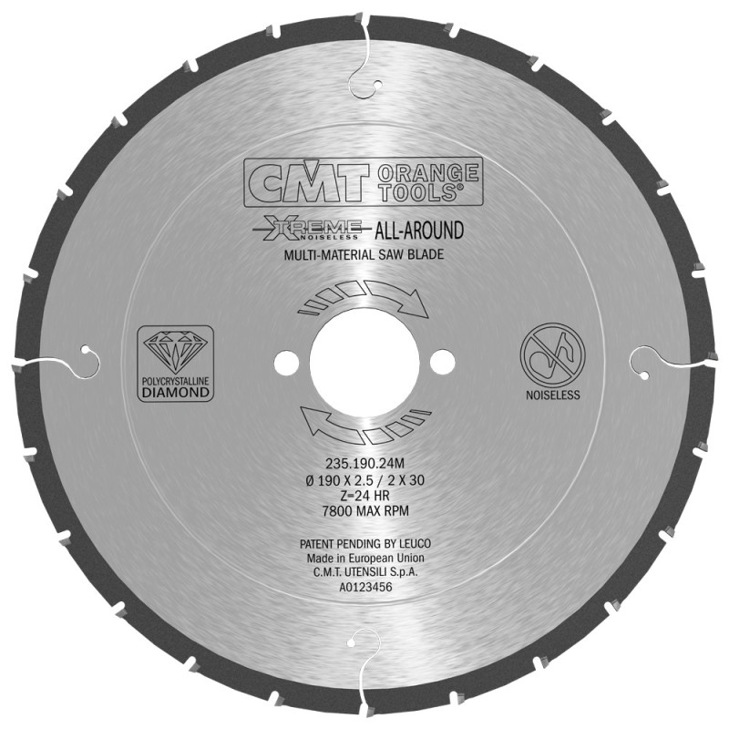 235.190.24M Piła tarcza DIA Multi D-190 F-30 Z-24 K/P-2,5/2,0 CMT