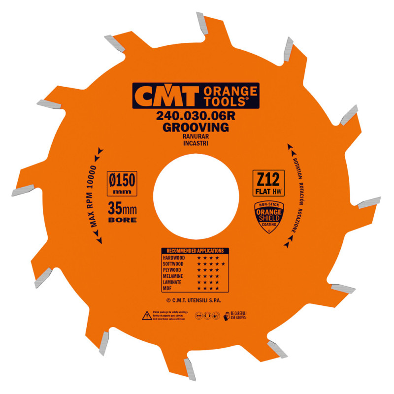 240.030.06R Piła tarcza rowkująca CMT