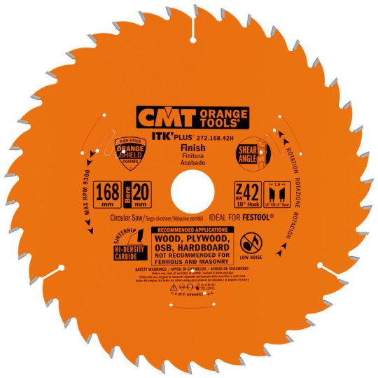 272.168.42H Piła tarcza ultracienka do pił ukosowych CMT
