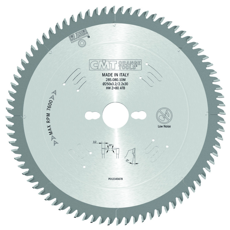 285.080.10M Piła tarcza wykończeniowa CMT