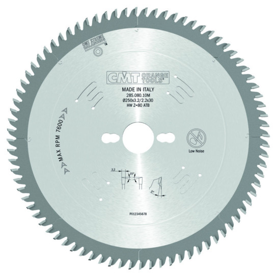 285.080.10M Piła tarcza wykończeniowa CMT