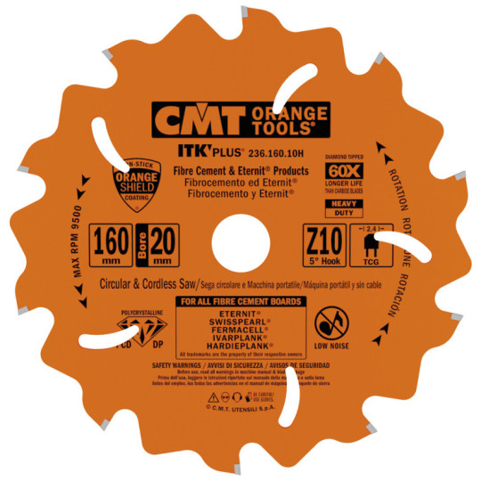 236.160.10H Piła tarcza diamentowa do materiał&oacute;w ultratwardych CMT