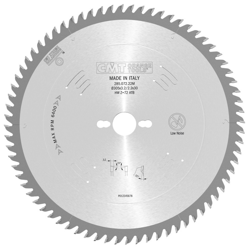 285.072.22M Piła tarcza wykończeniowa CMT
