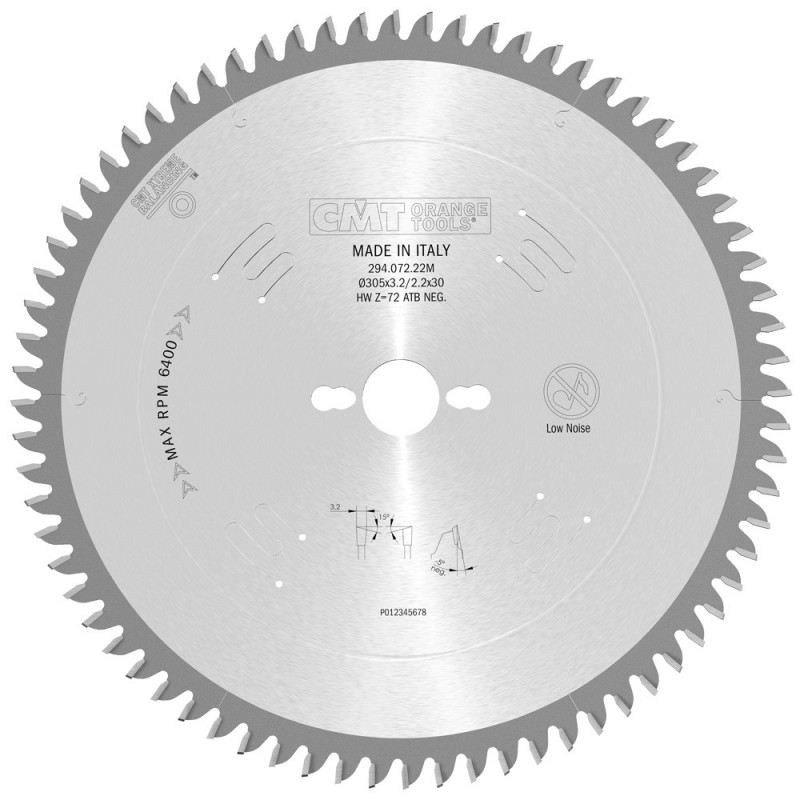 294.072.22M Piła tarcza wykończeniowa CMT