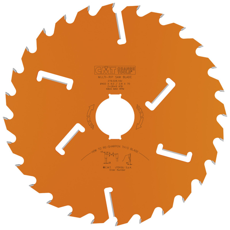 279.028.16V Piła tarcza do wielopił CMT