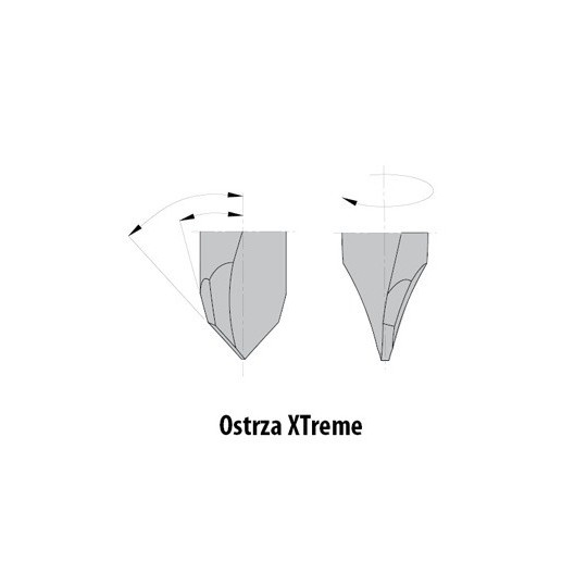 Wiertło Xtreme nieprzelotowe Wiertło Xtreme nieprzelotowe
