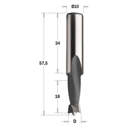 Wiertło nieprzelotowe kr&oacute;tkie