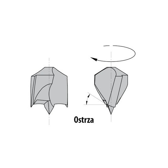 Wiertło nieprzelotowe długie Wiertło nieprzelotowe długie