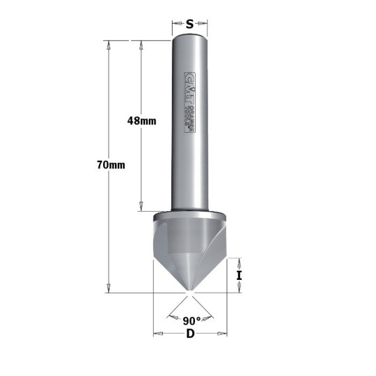 Pogłębiacz VHM 90 stopni Pogłębiacz VHM 90 stopni