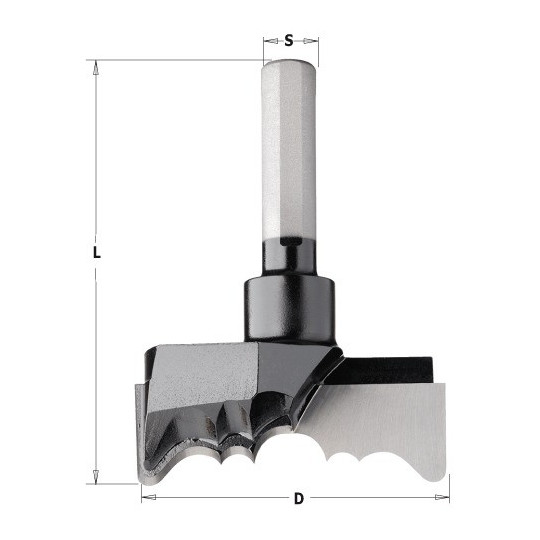 Wiertło kształtowe &bdquo;ROSETTE&rdquo;