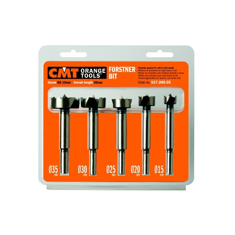 Zestaw 5 szt. wierteł puszkowych HSS