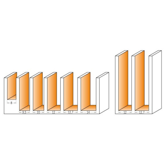 Frez prosty na płytki wymienne