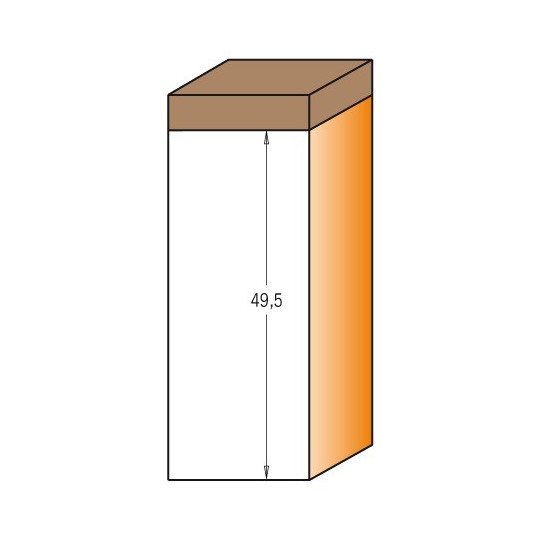 Frez prosty na płytki wymienne