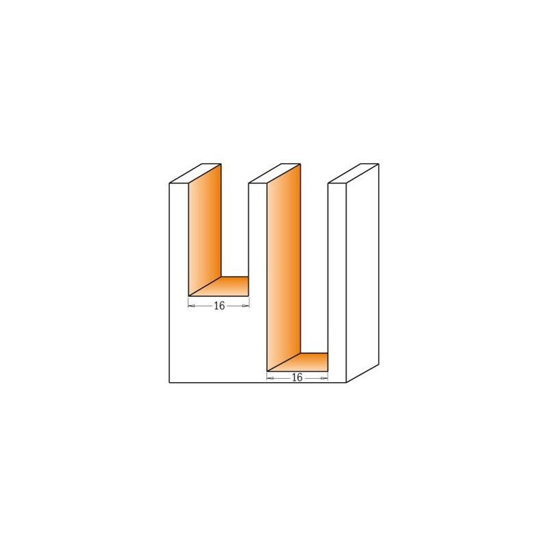 Frez prosty na płytki wymienne