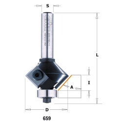 Frez fazujący na płytki wymienne