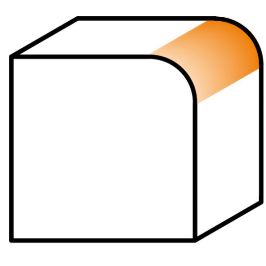 Frez zaokrąglający na wymienne płytki