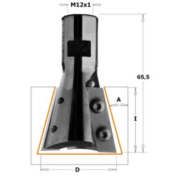 Frez do połączeń na &bdquo;jask&oacute;łczy ogon&rdquo; 15 stopni &ndash; system Arunda