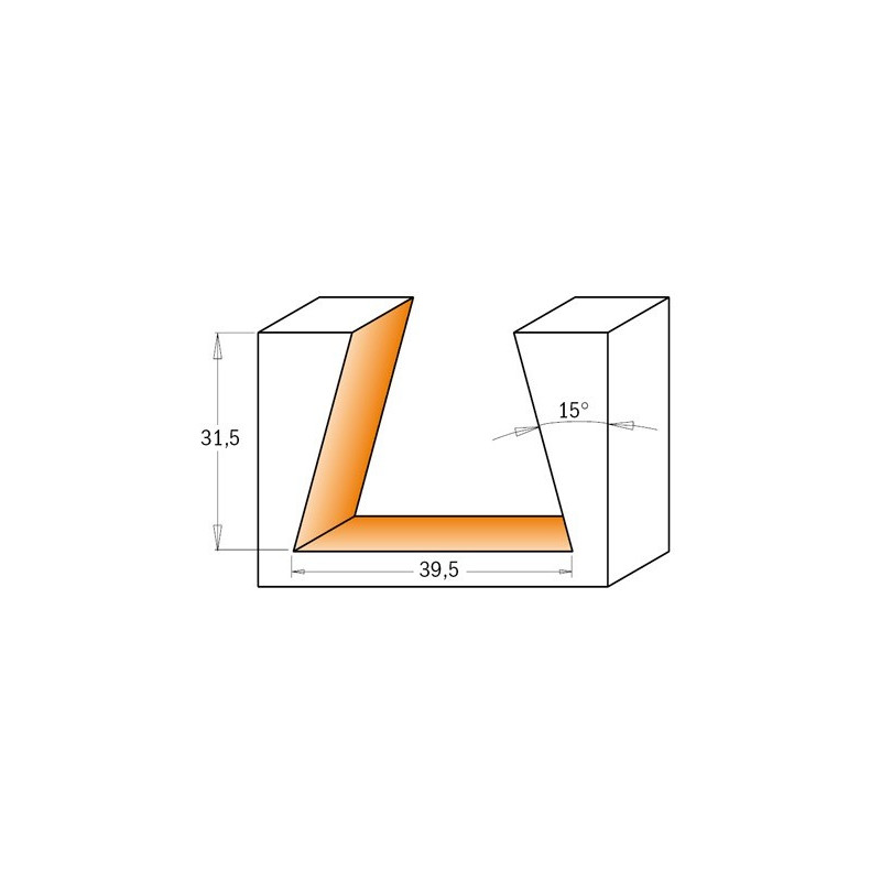 Frez do połączeń na „jaskółczy ogon” 15 stopni – system Arunda Frez do połączeń na „jaskółczy ogon” 15 stopni – system Arunda