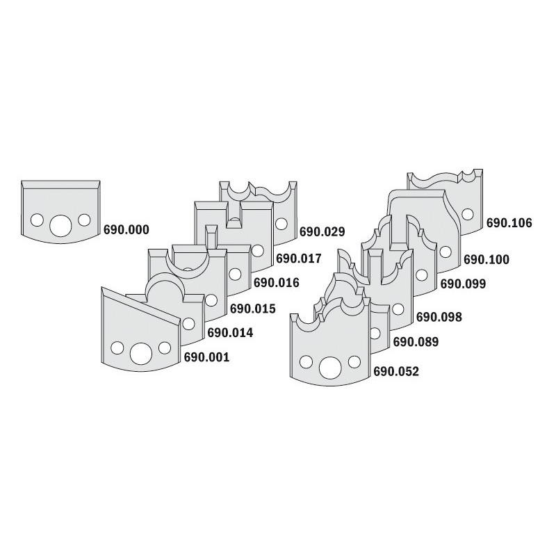 Zestaw multiprofilowy CMT 692.013.03