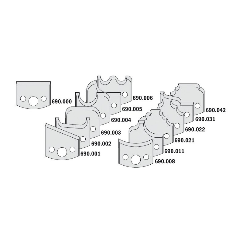 Zestaw multiprofilowy CMT 692.013.06