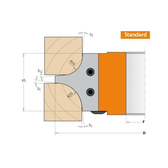 Głowica zaokrąglająca Głowica zaokrąglająca