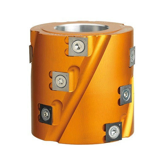 Głowica spiralna na płytki wymienne