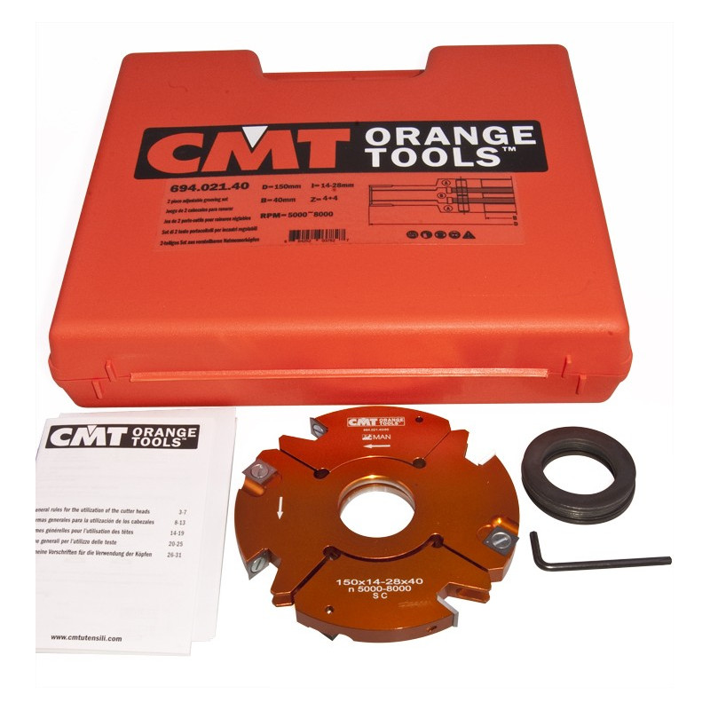 Regulowana głowica do rowkowania Regulowana głowica do rowkowania