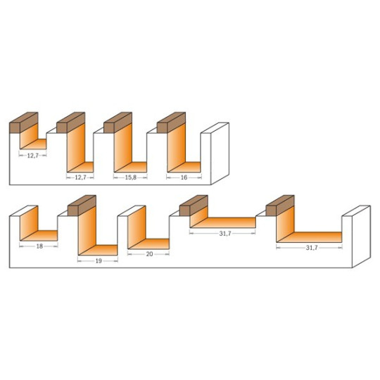 Frez na czop łączeniowy Frez na czop łączeniowy