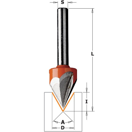 Frez literujący 60 stopni 35 stopni Frez literujący 60 stopni 35 stopni