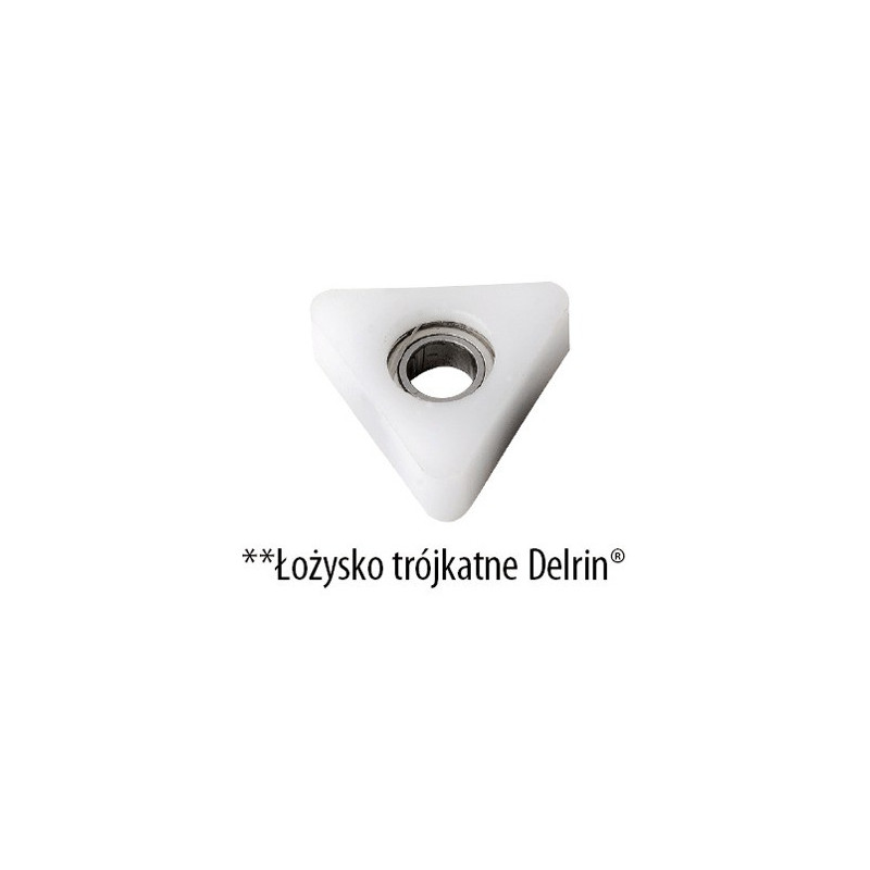 Delrin &ndash; łożysko tr&oacute;jkątne