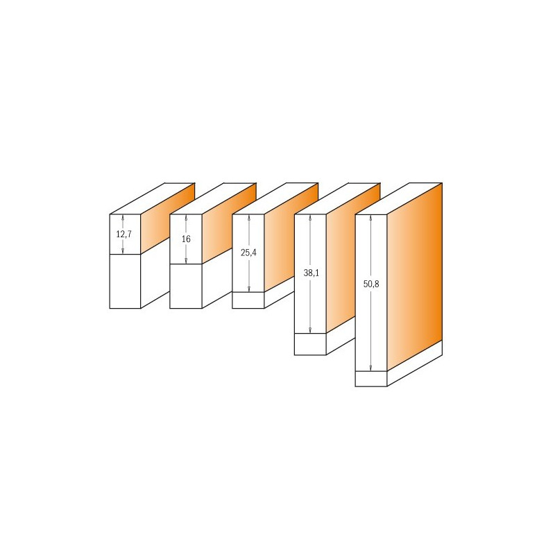 Frez prosty z dolnym łożyskiem Frez prosty z dolnym łożyskiem