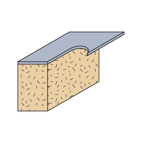 Frez do obcinania laminatu