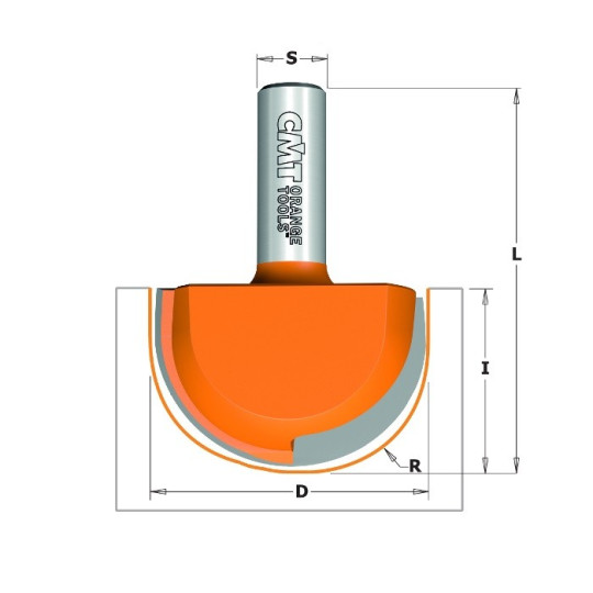Frez do korytek i czasz Frez do korytek i czasz