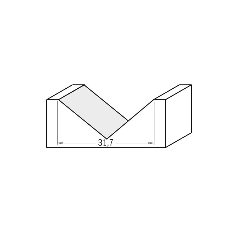 Frez bruzdujący 90 stopni Frez bruzdujący 90 stopni