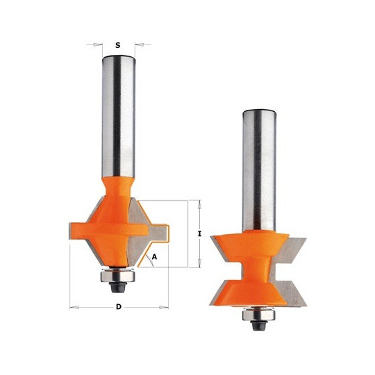 Zestaw frez&oacute;w do łączeń 60 stopni